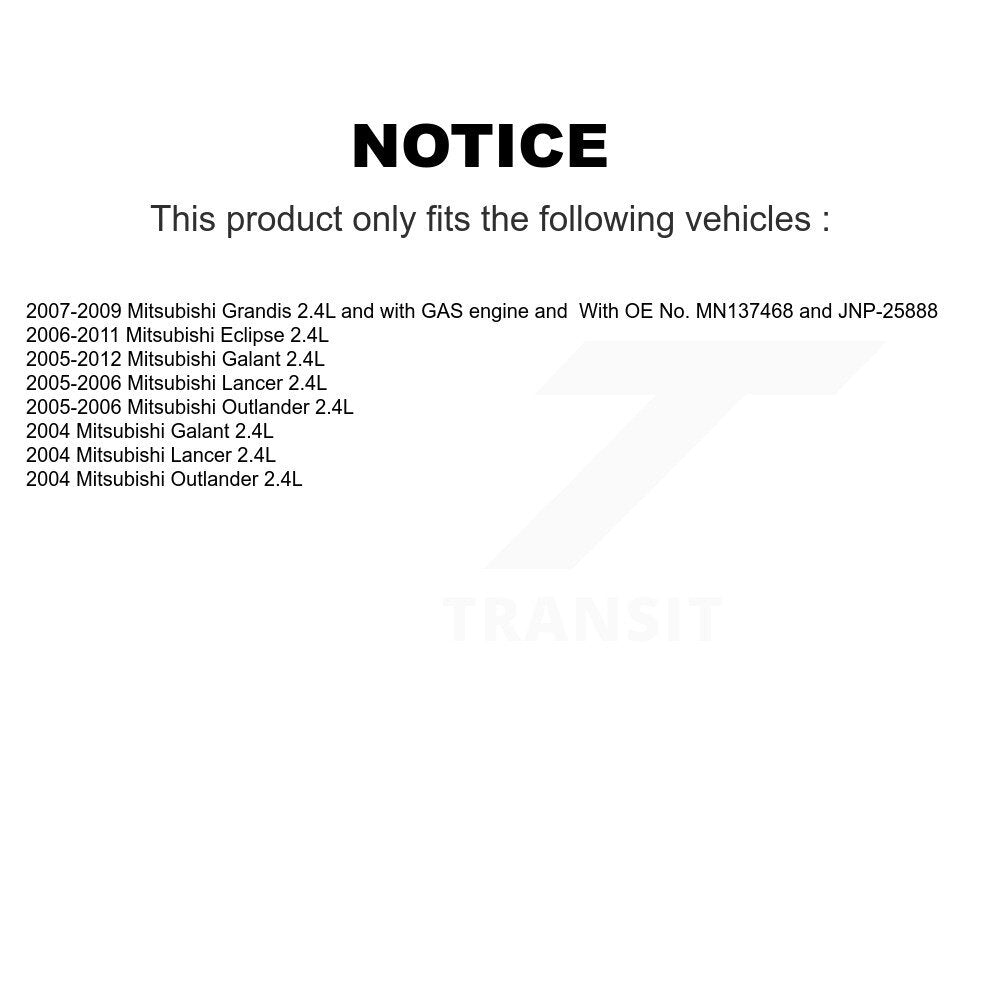 Ignition Knock (Detonation) Sensor SEN-2KNC0071 For Mitsubishi Eclipse Lancer