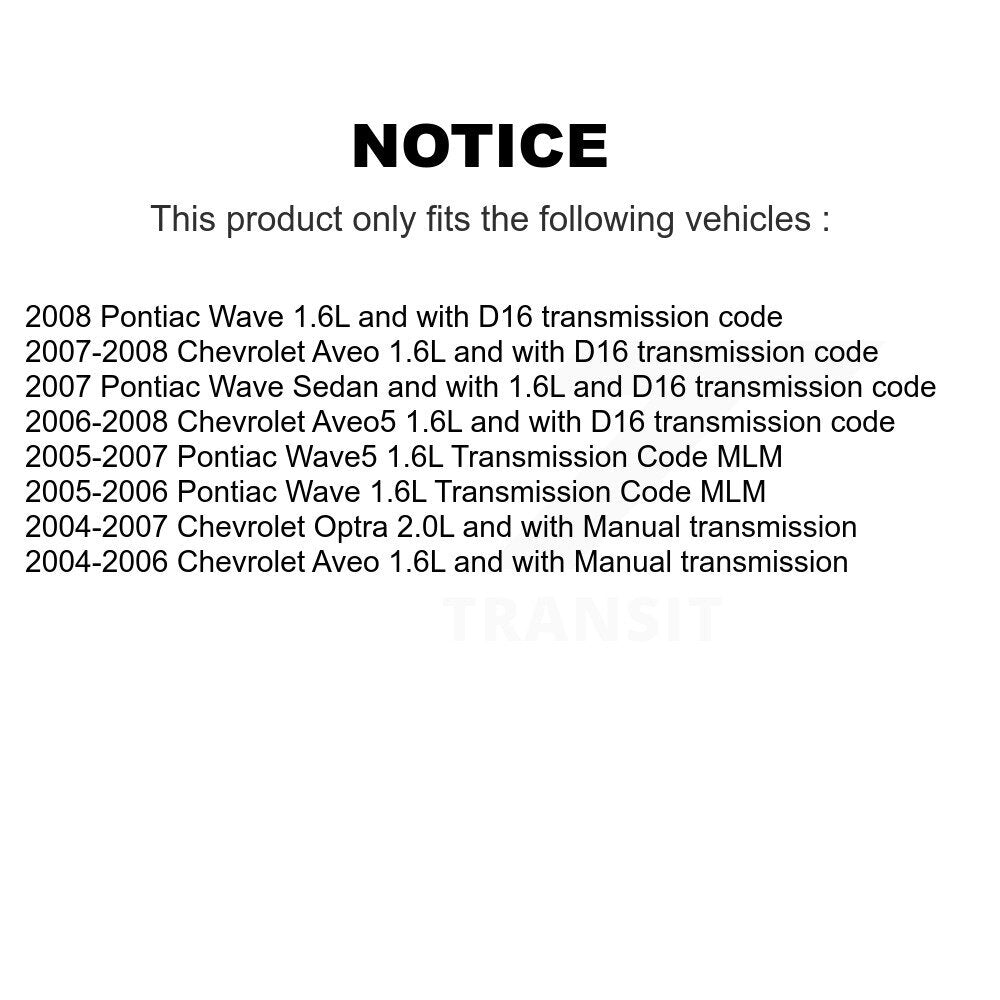 Vehicle Speed Sensor SEN-2VSS0032 For Chevrolet Pontiac Wave Aveo Aveo5 Optra