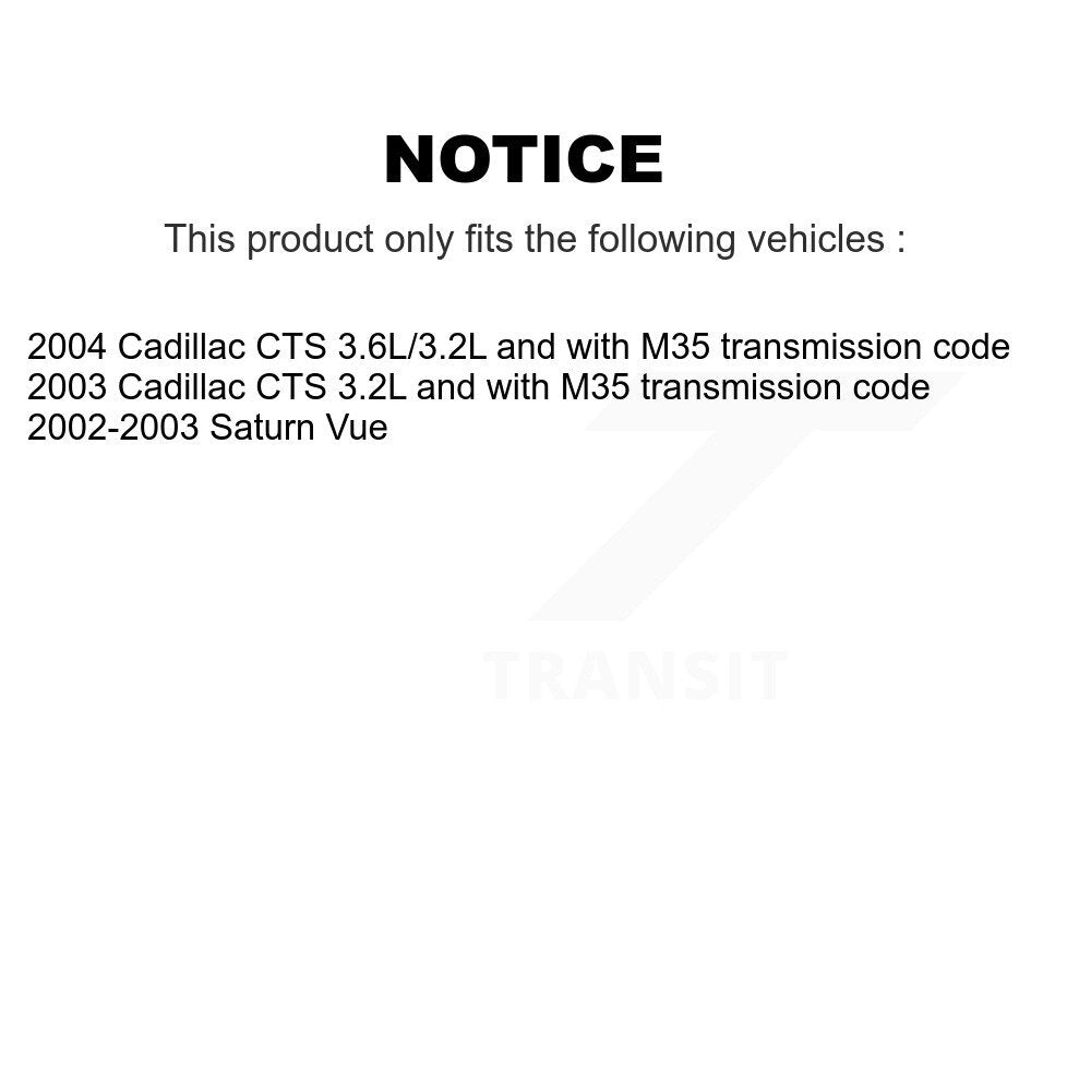 Speed Sensor For Cadillac CTS Saturn Vue