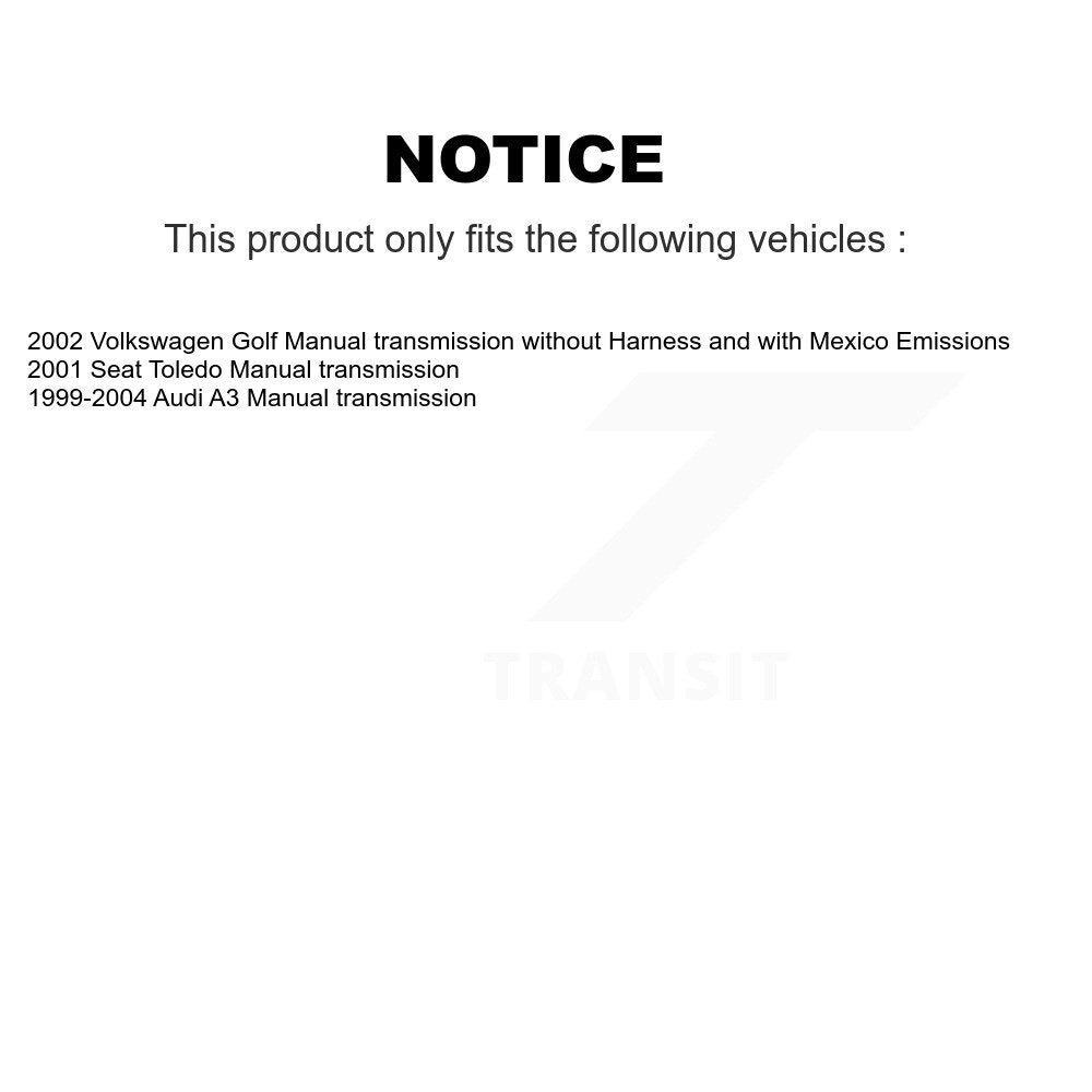 Vehicle Speed Sensor SEN-2VSS0617 For Volkswagen Golf Seat Audi A3 Toledo