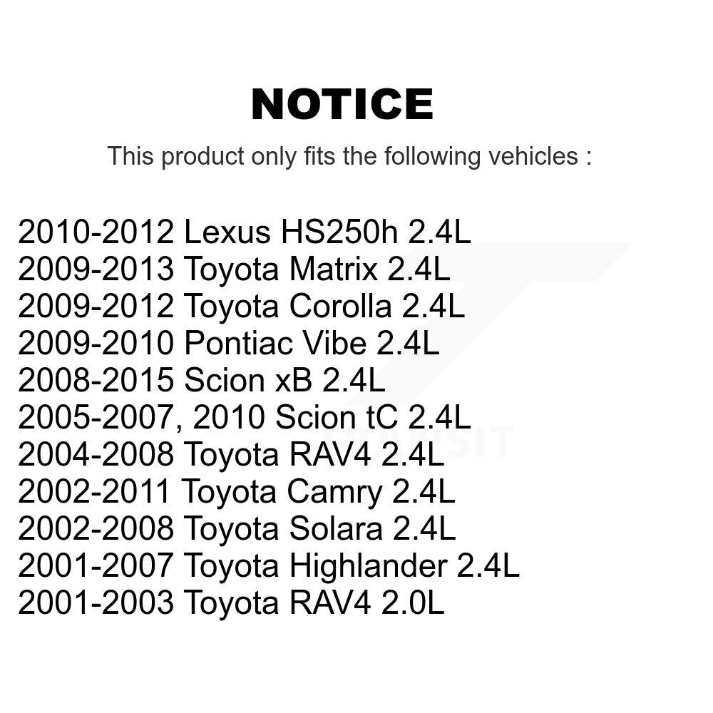 Engine Variable Valve Timing (VVT) Solenoid SEN-2VTS0004 For Toyota Corolla RAV4