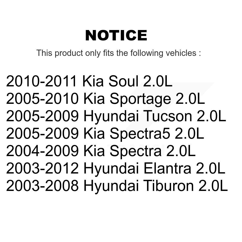 Engine Variable Valve Timing (VVT) Solenoid SEN-2VTS0005 For Hyundai Elantra Kia