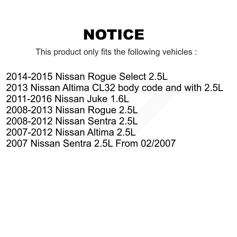 Engine Variable Valve Timing (VVT) Solenoid SEN-2VTS0062 For Nissan Rogue Altima