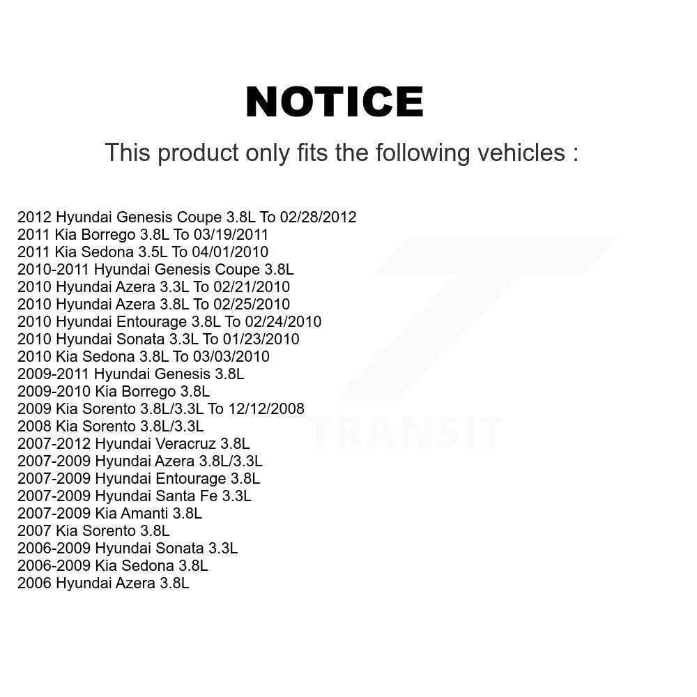 Engine Variable Valve Timing (VVT) Solenoid SEN-2VTS0115 For Hyundai Santa Fe
