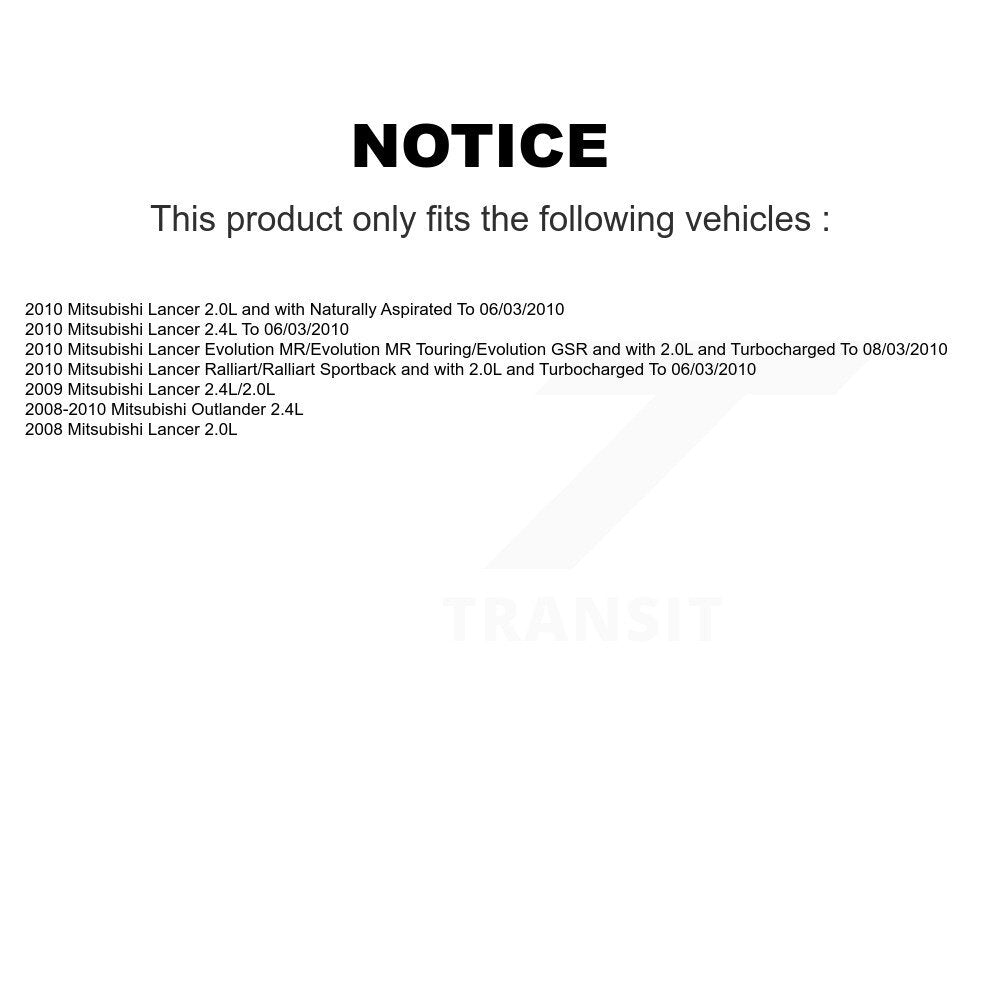 Engine Variable Valve Timing (VVT) Solenoid Rear SEN-2VTS0121 For Mitsubishi