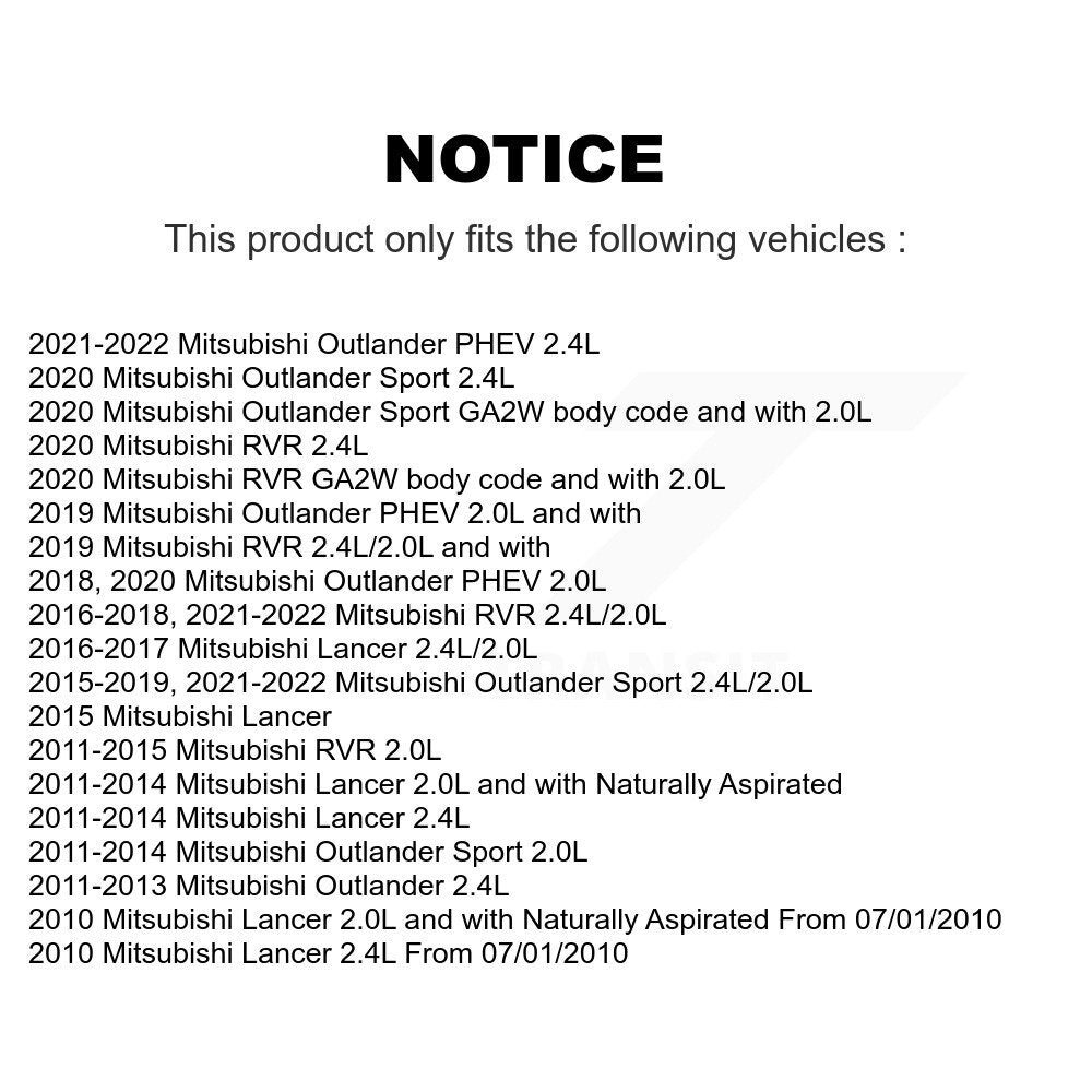 Engine Variable Valve Timing (VVT) Solenoid SEN-2VTS0124 For Mitsubishi RVR PHEV