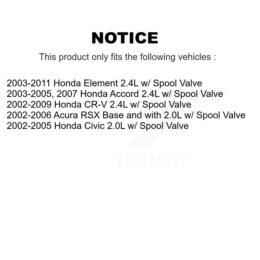 Engine Variable Valve Timing (VVT) Solenoid SEN-2VTS0143 For Honda CR-V Civic