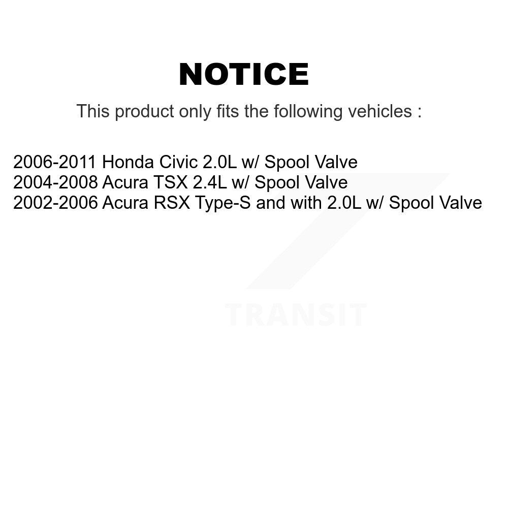 Engine Variable Valve Timing (VVT) Solenoid SEN-2VTS0484 For Honda Civic Acura