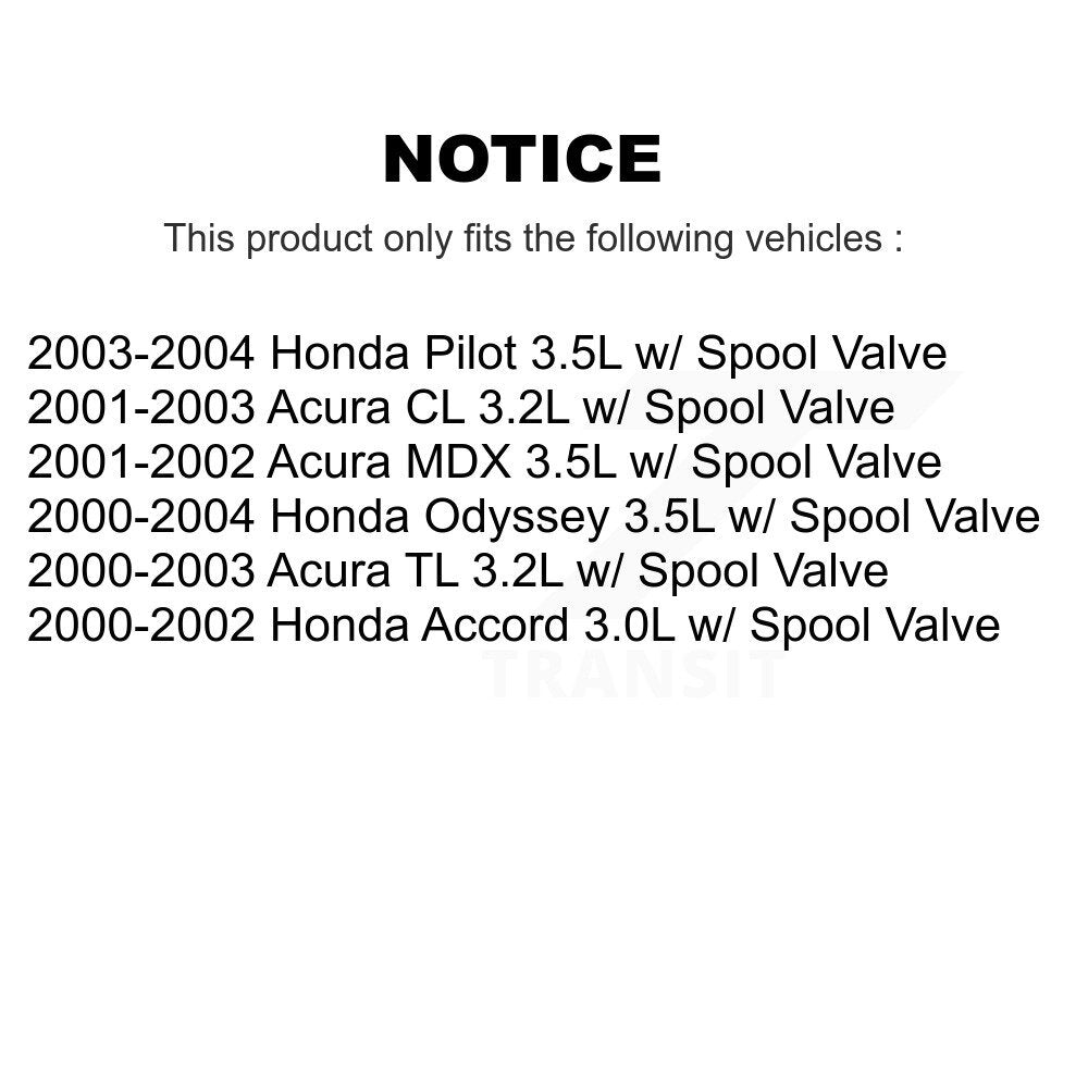 Engine Variable Valve Timing (VVT) Solenoid SEN-2VTS0496 For Honda Accord Acura