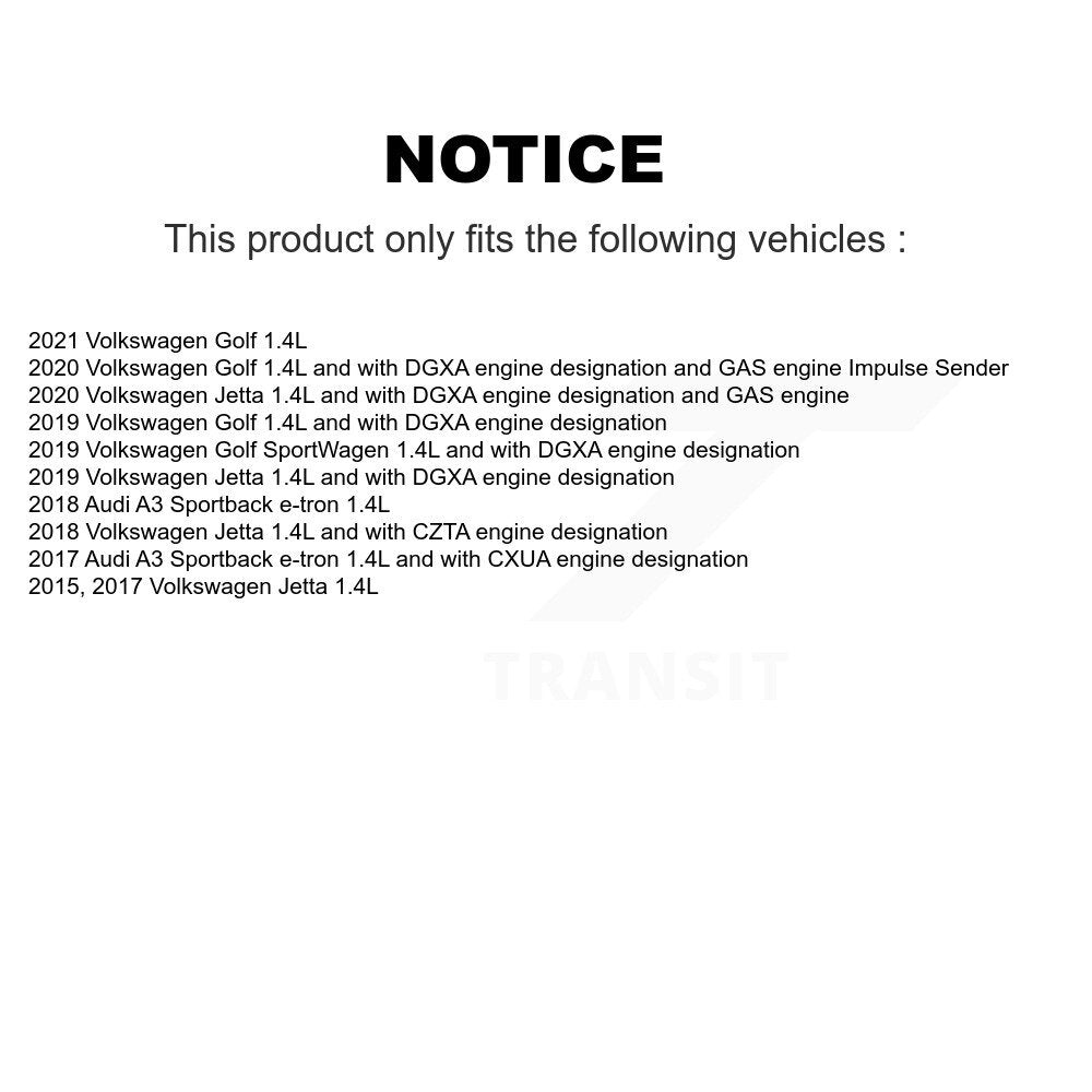 Engine Variable Valve Timing (VVT) Solenoid SEN-2VTS0547 For Volkswagen Jetta A3