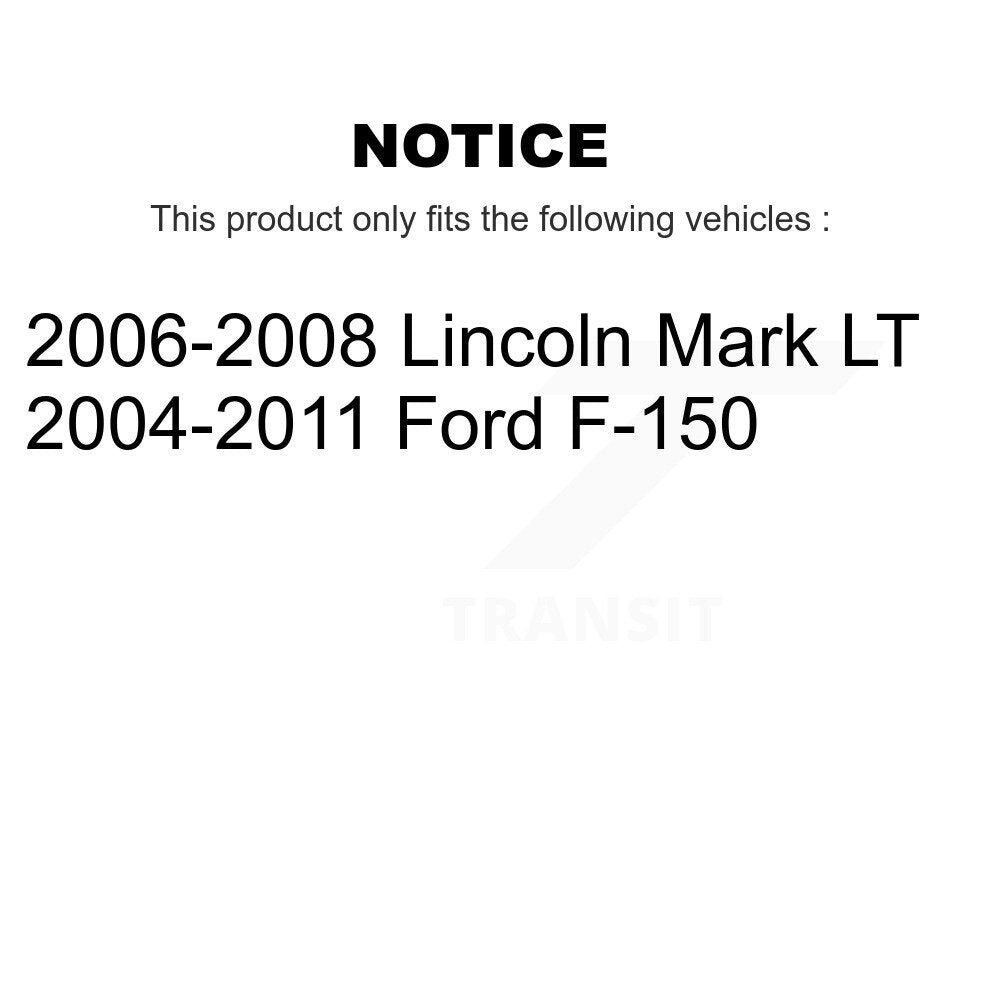 Semi-Metallic Disc Brake Pads Rear SIM-1012 For Ford F-150 Lincoln Mark LT