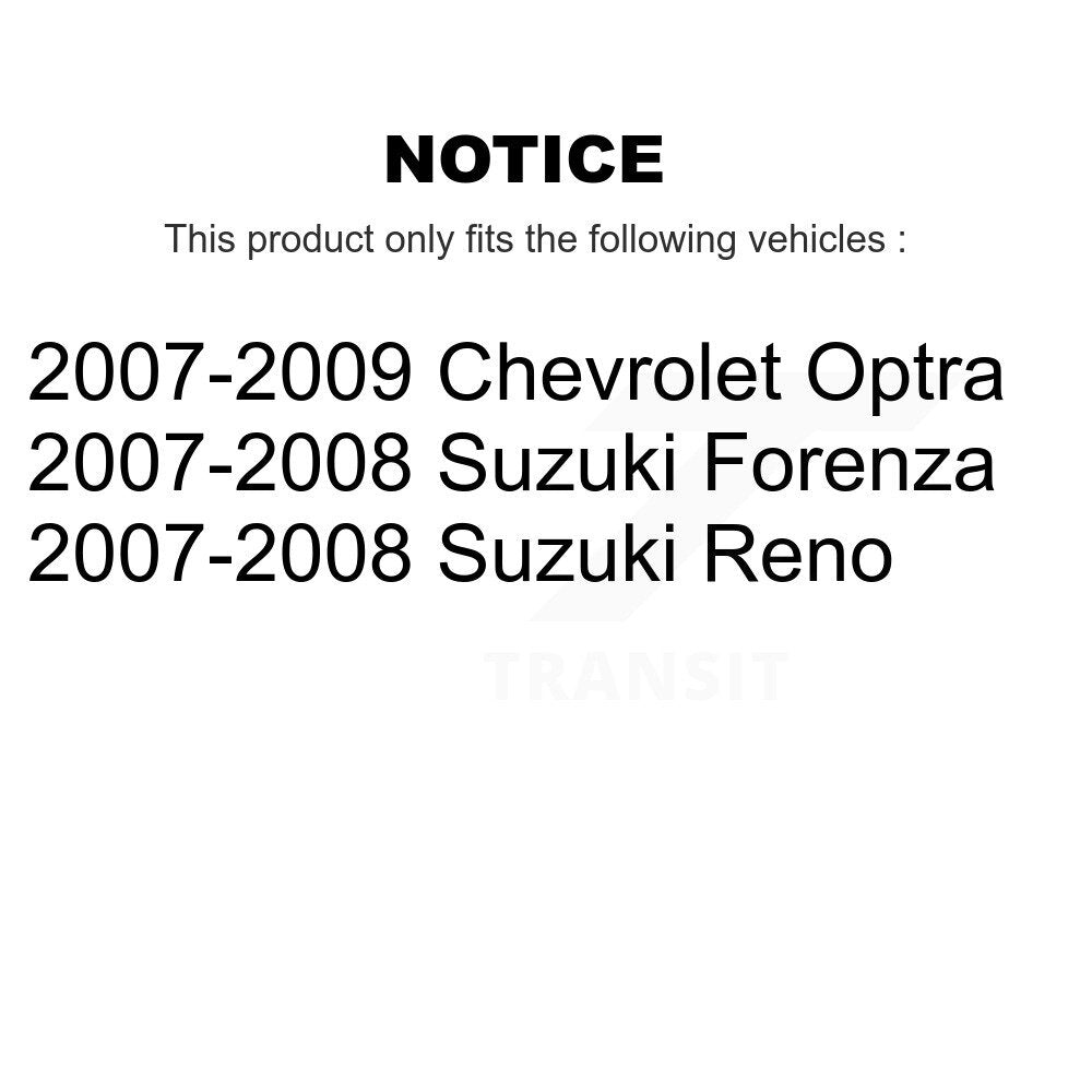 Semi-Metallic Disc Brake Pads Rear SIM-1315 For Chevrolet Optra Suzuki Forenza