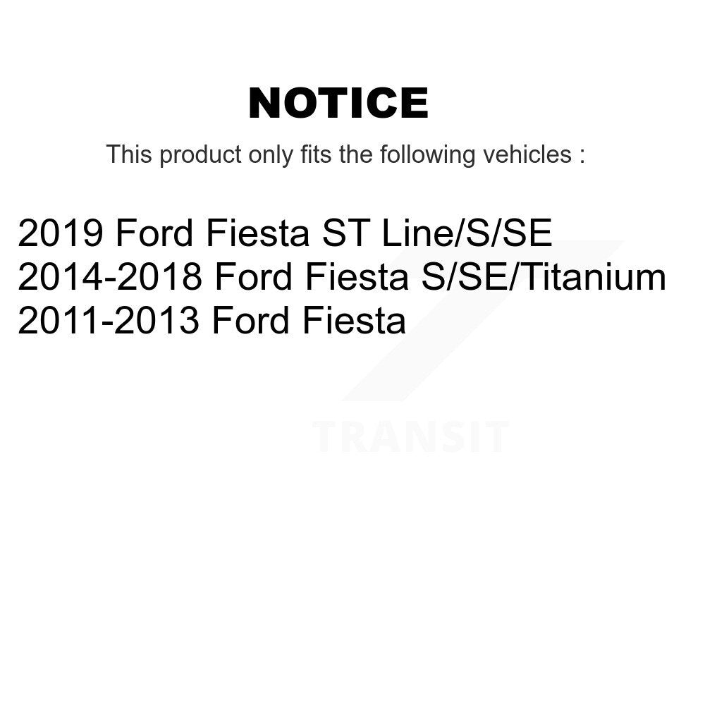 Semi-Metallic Disc Brake Pads Front SIM-1454 For Ford Fiesta