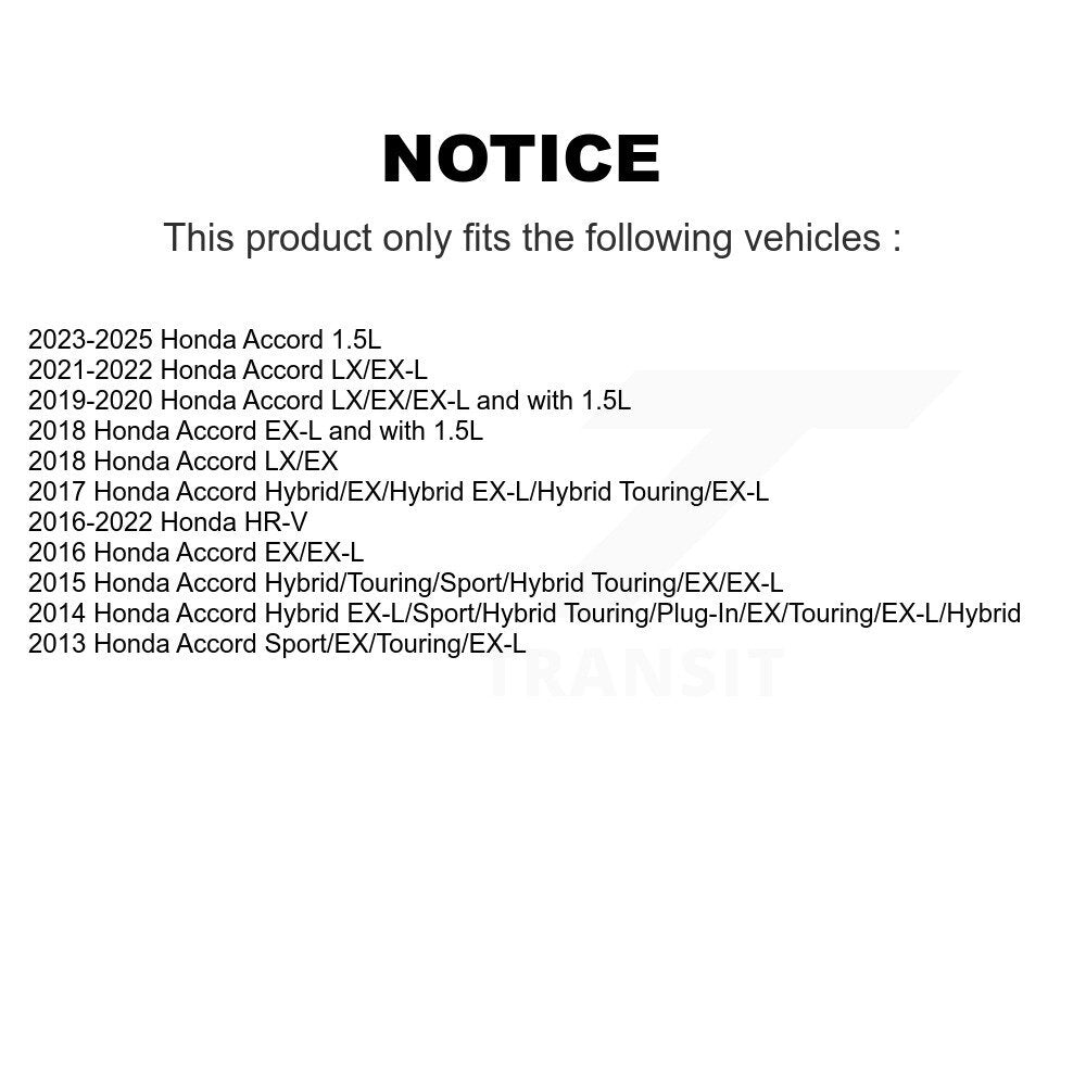 Semi-Metallic Disc Brake Pads Front SIM-1654 For Honda Accord HR-V