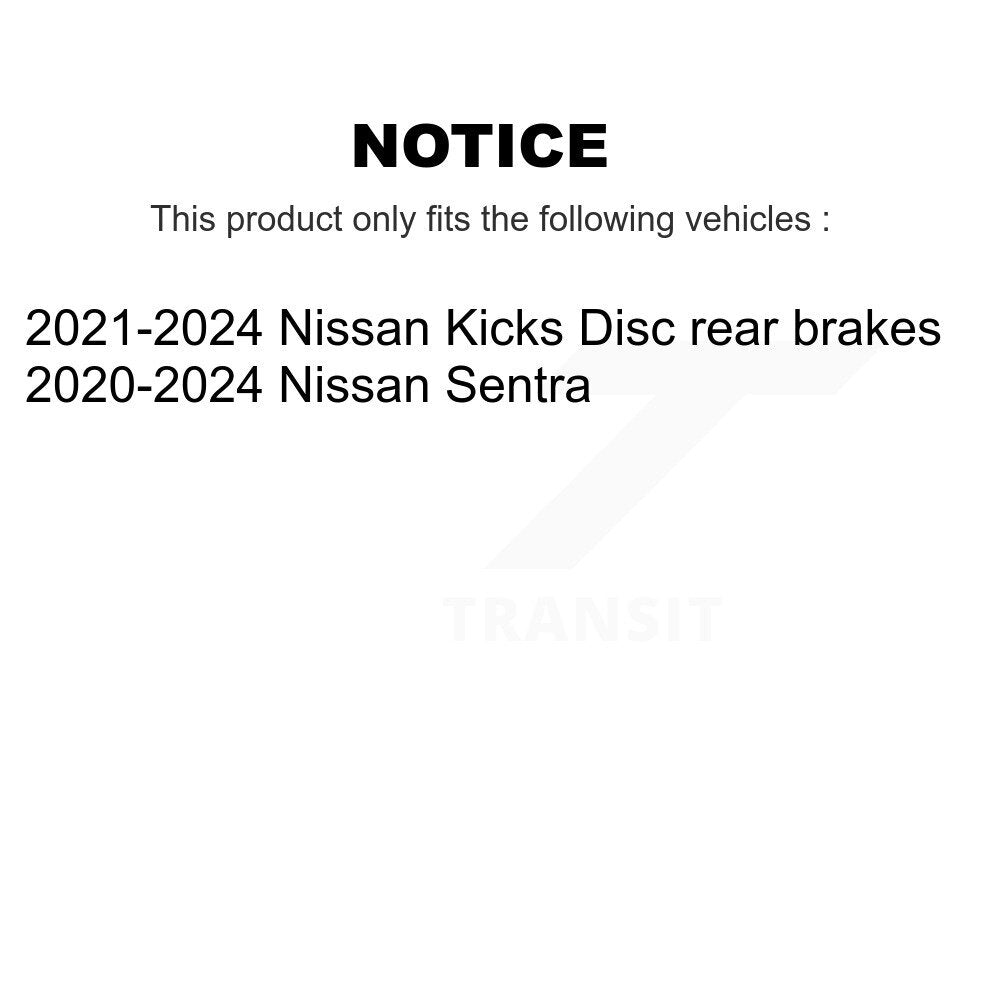 Semi-Metallic Disc Brake Pads Front SIM-2310 For Nissan Kicks Sentra