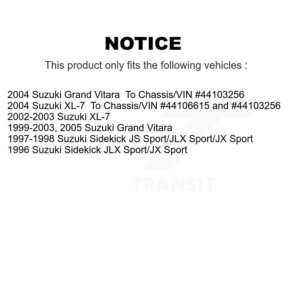 Semi-Metallic Disc Brake Pads Front SIM-680 For Suzuki Grand Vitara XL-7