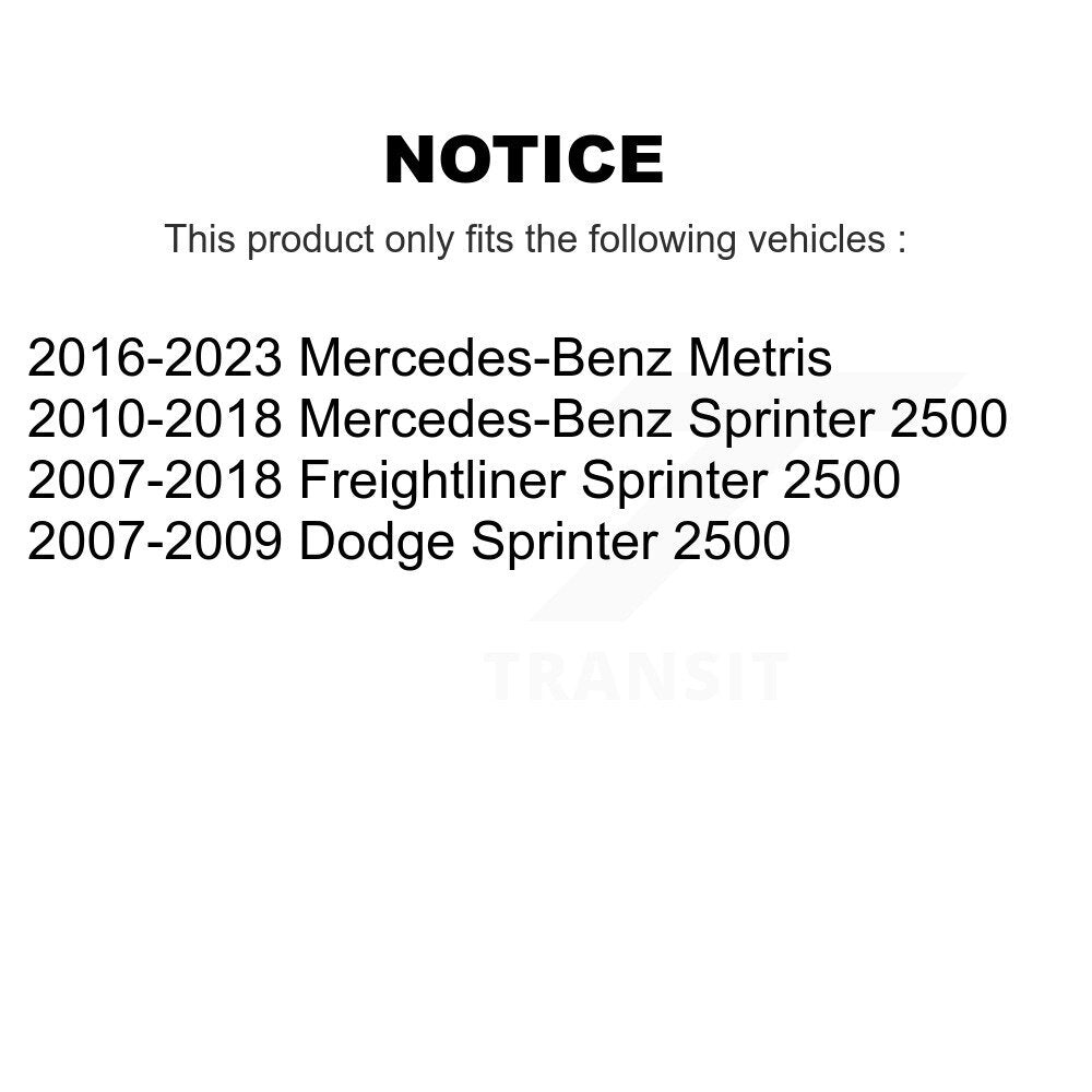 Brake Caliper Front Right SLC-18B5062 For Mercedes-Benz Sprinter 2500 Metris