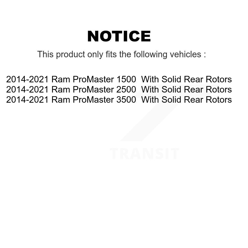 Brake Caliper Front Right SLC-18B5532 For 2014-2021 Ram ProMaster 2500 3500 1500