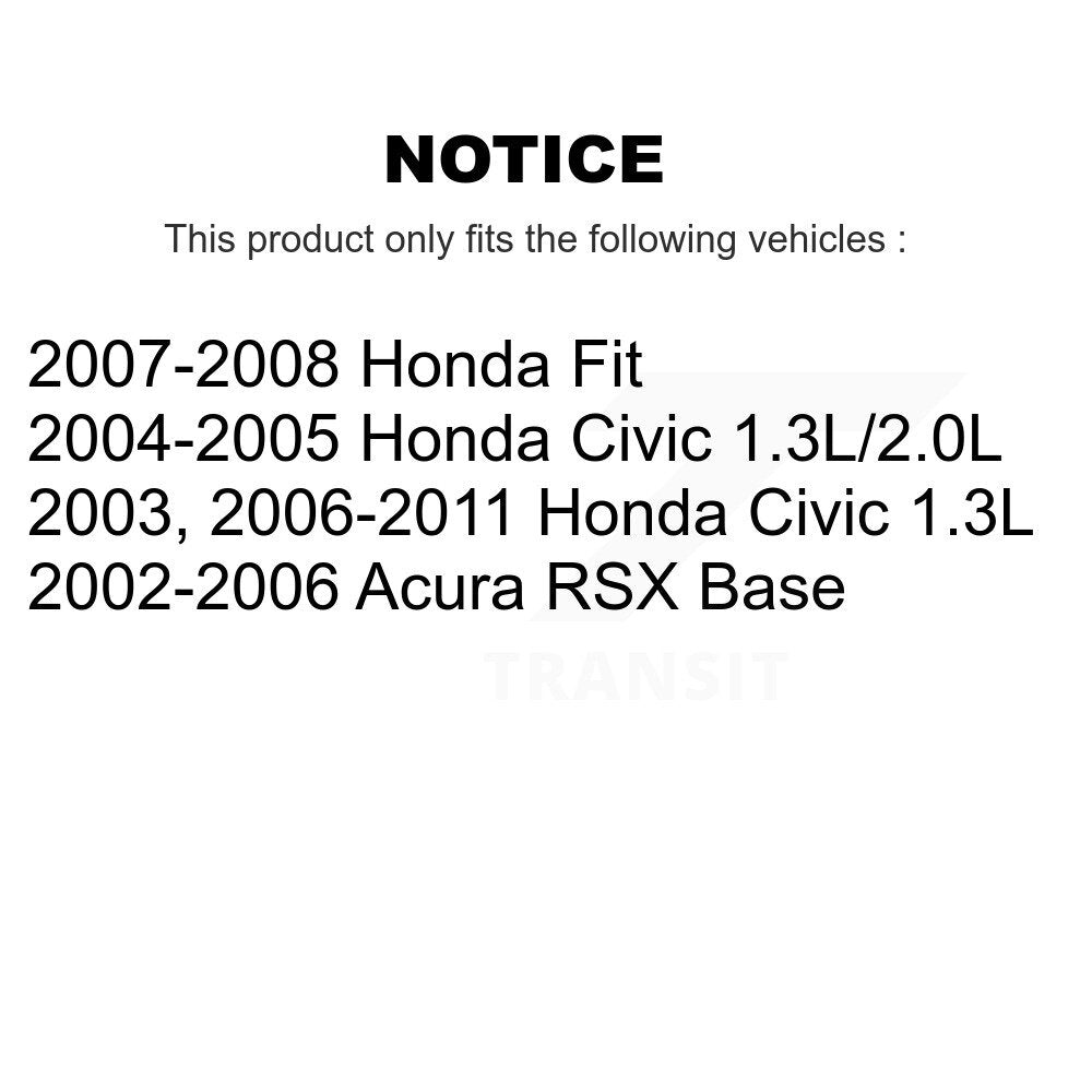 Disc Brake Caliper Front SLC-19B2796 For Honda Civic Fit Acura RSX