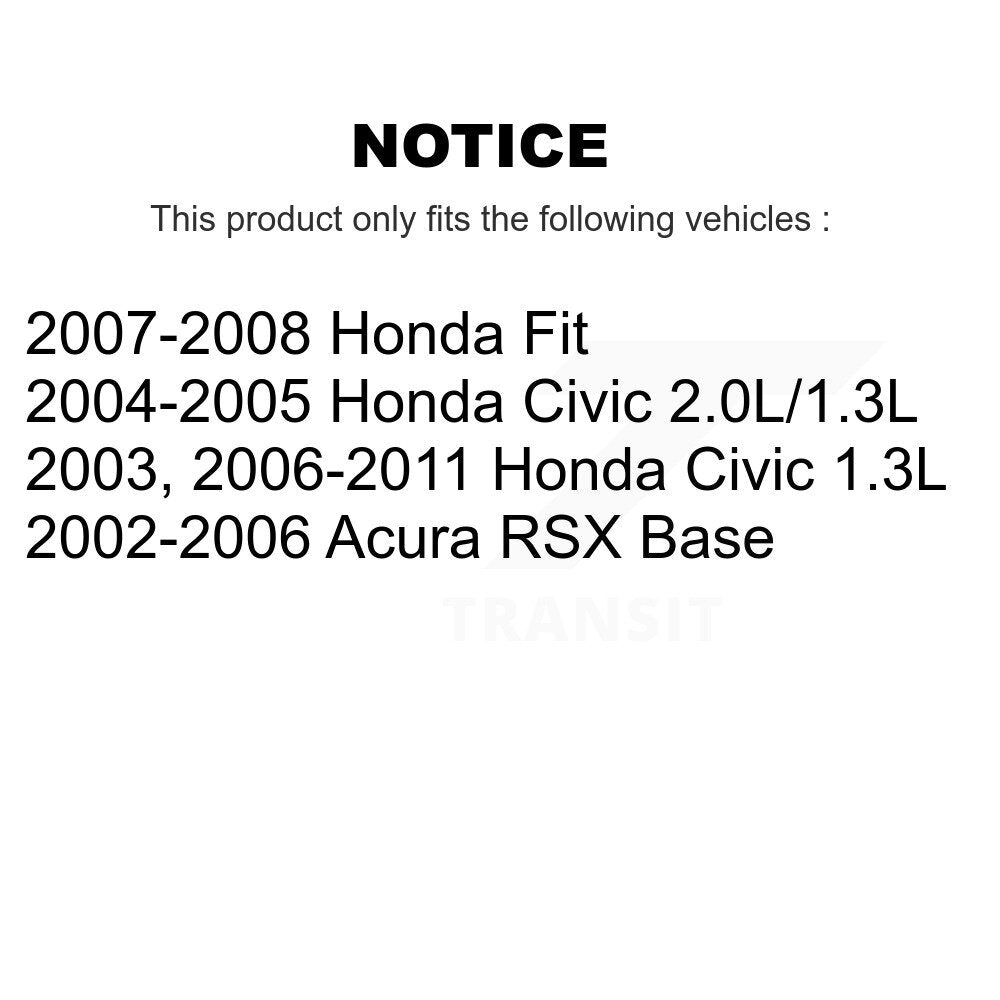 Disc Brake Caliper Front SLC-19B2797 For Honda Civic Fit Acura RSX