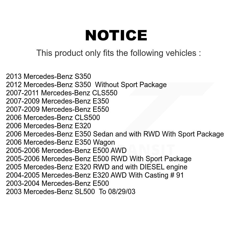 Brake Caliper Rear SLC-19B2935 For Mercedes-Benz E350 E320 E500 SL500 CLS550