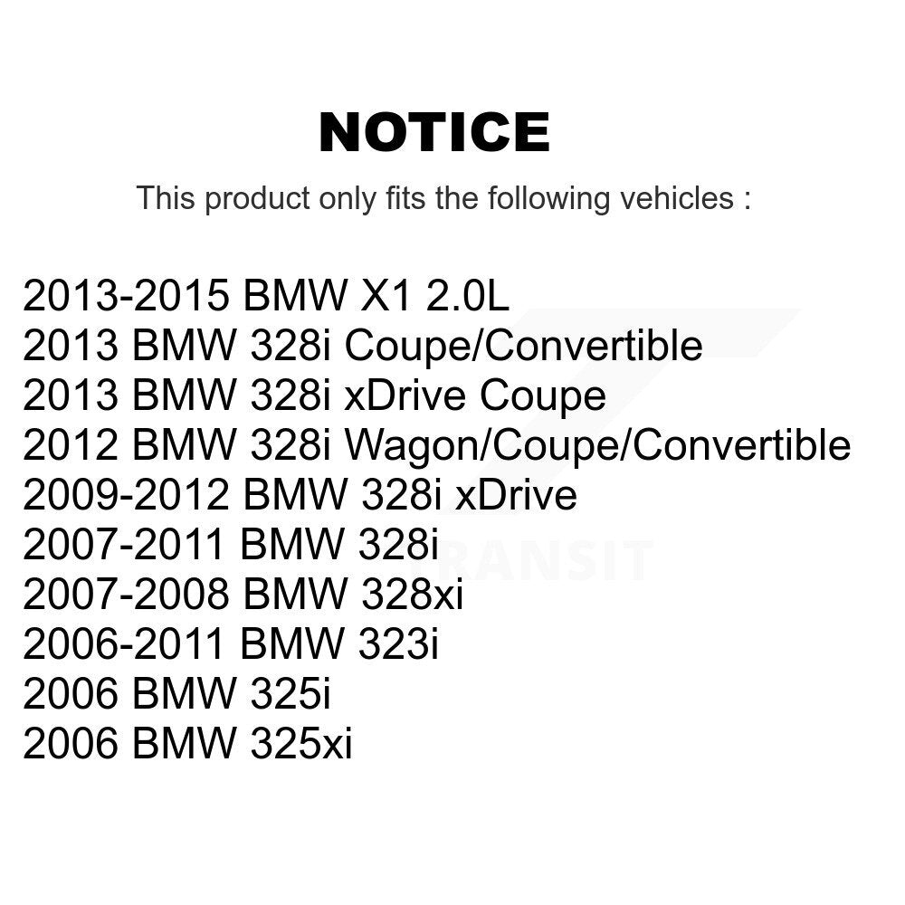 Disc Brake Caliper Rear Right SLC-19B3227 For BMW 328i xDrive 323i X1 328xi 325i