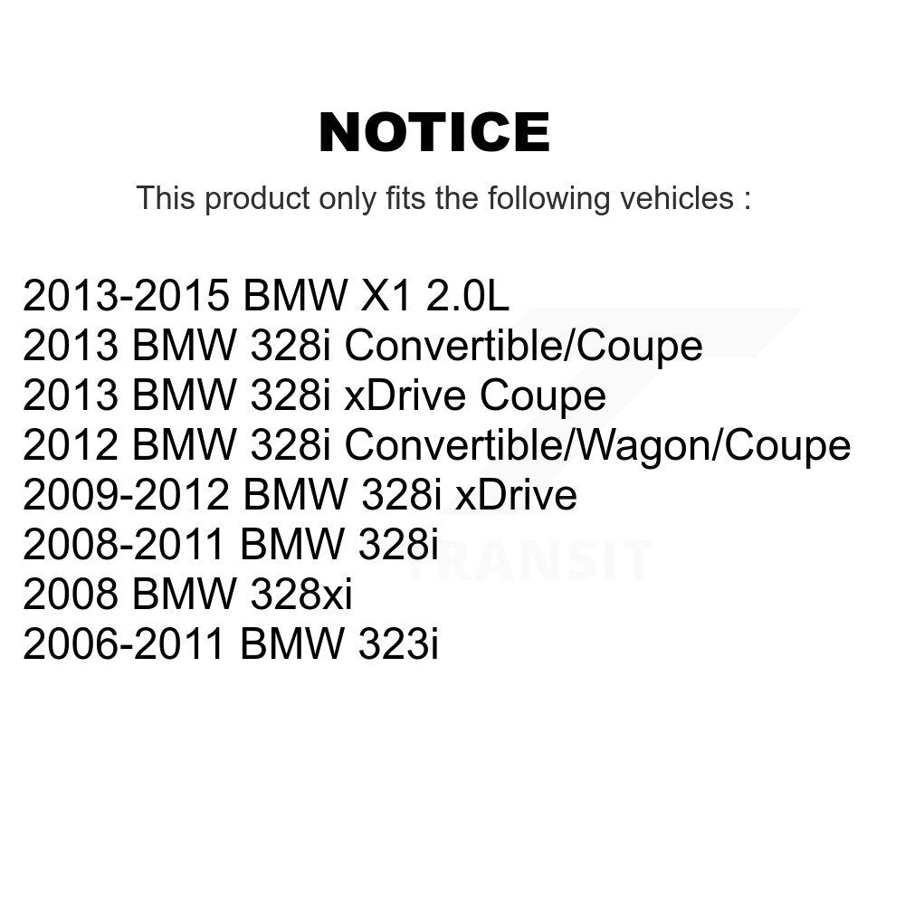 Disc Brake Caliper Front Left SLC-19B3361 For BMW 328i xDrive 323i X1 328xi