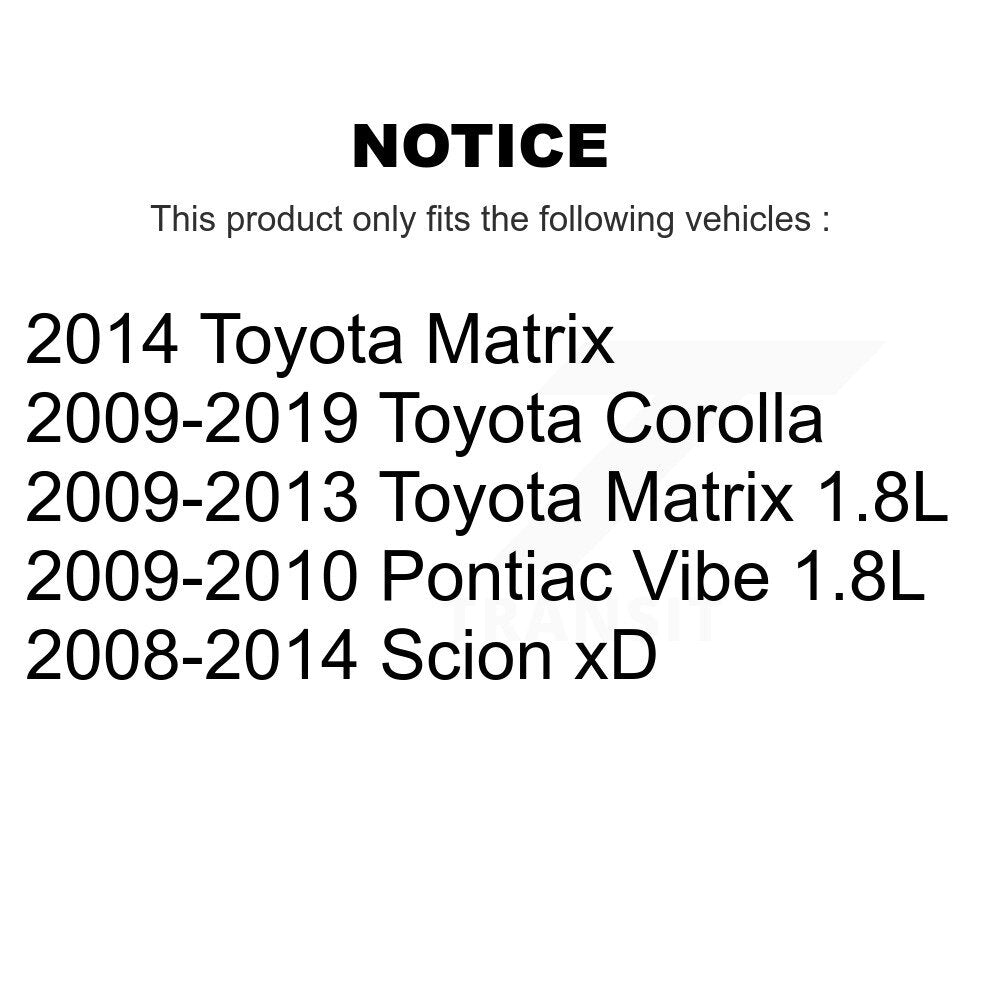 Brake Caliper Front Left SLC-19B3434 For Toyota Corolla Matrix Pontiac Vibe xD