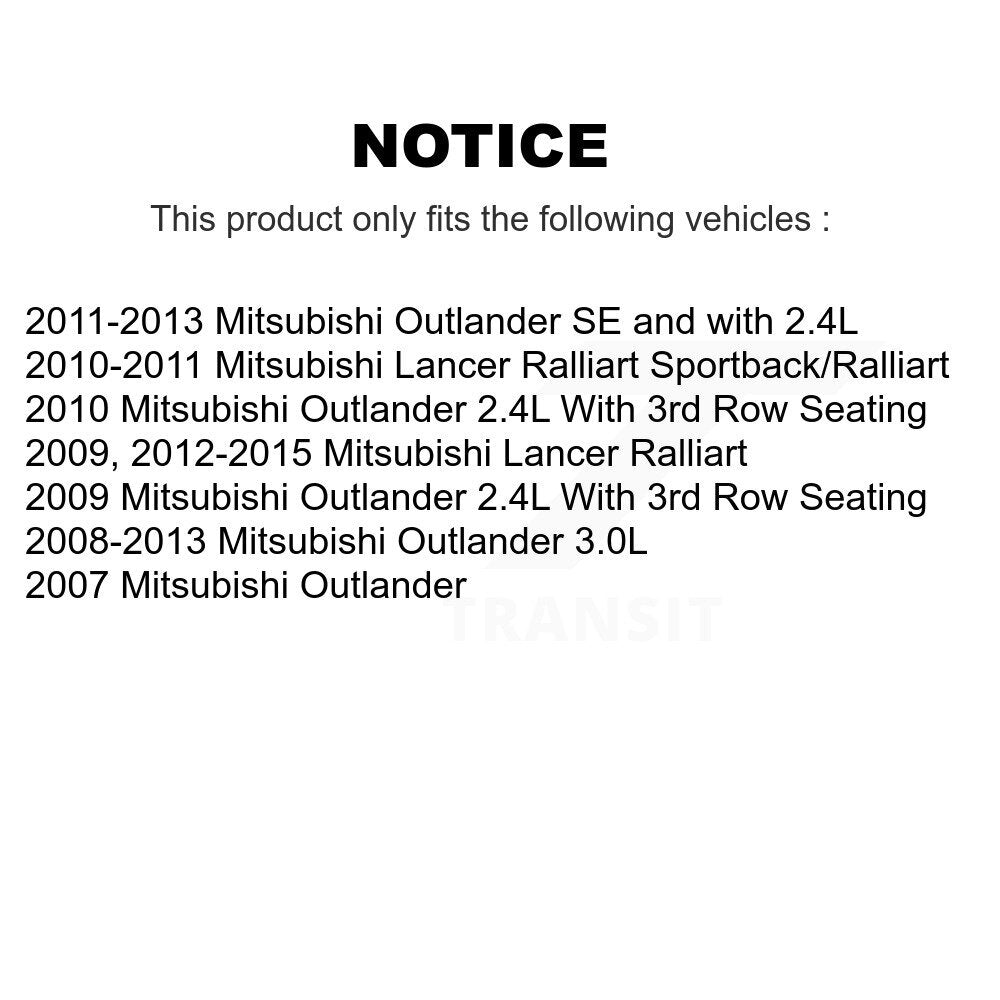 Disc Brake Caliper Rear Right SLC-19B3585 For Mitsubishi Lancer Outlander