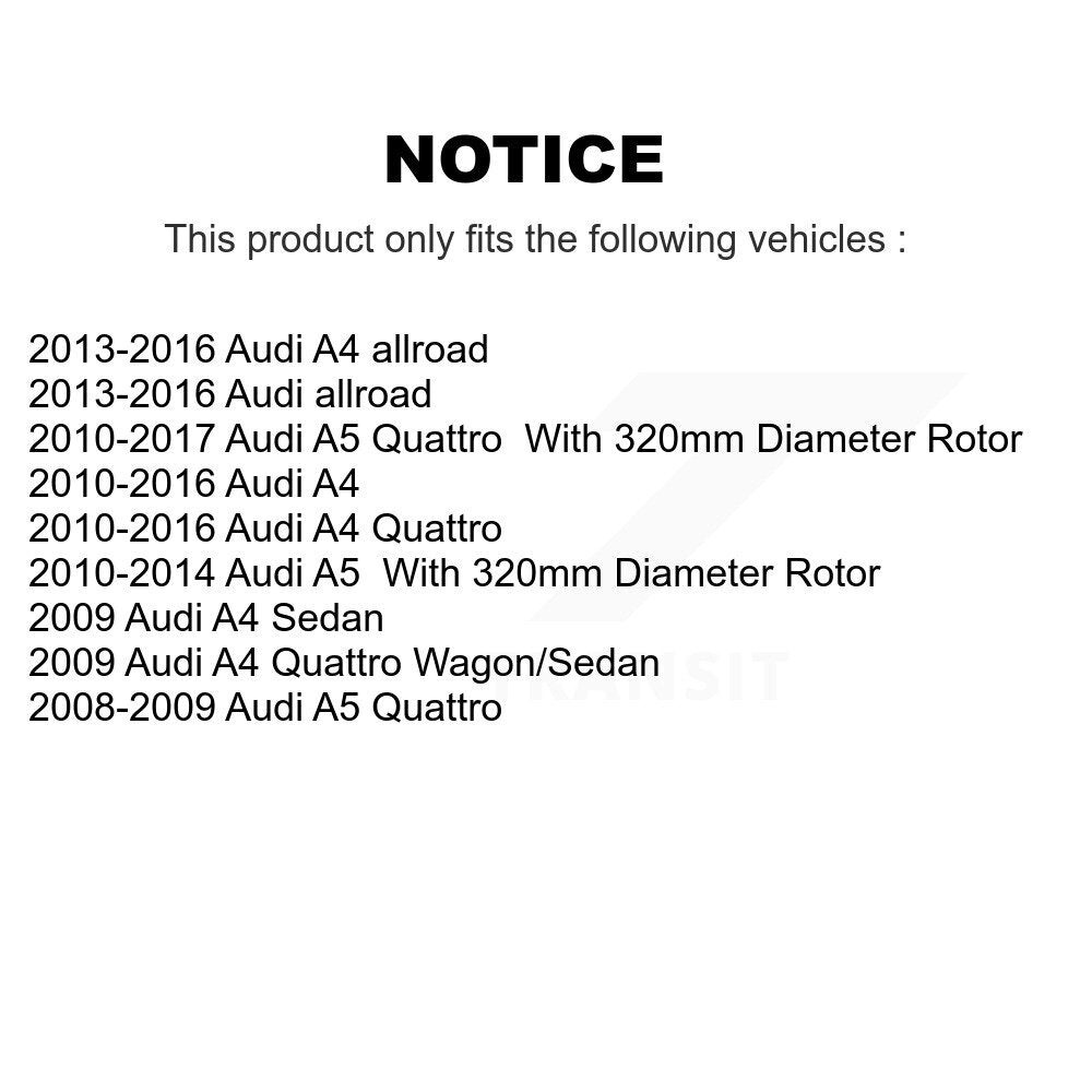 Disc Brake Caliper Front Right SLC-19B3647 For Audi A4 Quattro A5 allroad