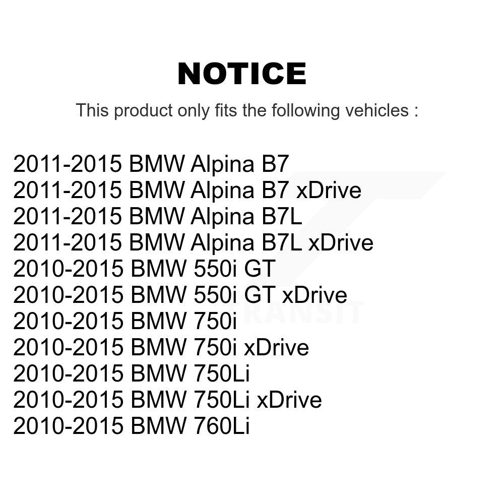Brake Caliper Rear Left SLC-19B6111 For BMW 750i xDrive 750Li 550i GT Alpina B7