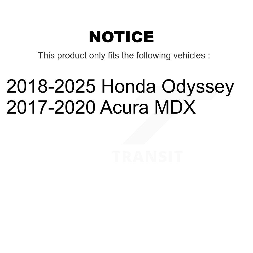 Disc Brake Caliper Rear Right SLC-19B7438 For Honda Odyssey Acura MDX