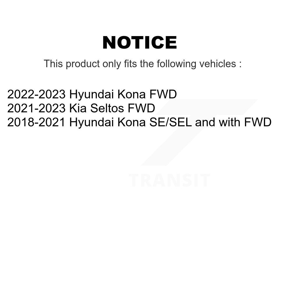 Disc Brake Caliper Front Right SLC-SCB5180 For Hyundai Kona Kia Seltos