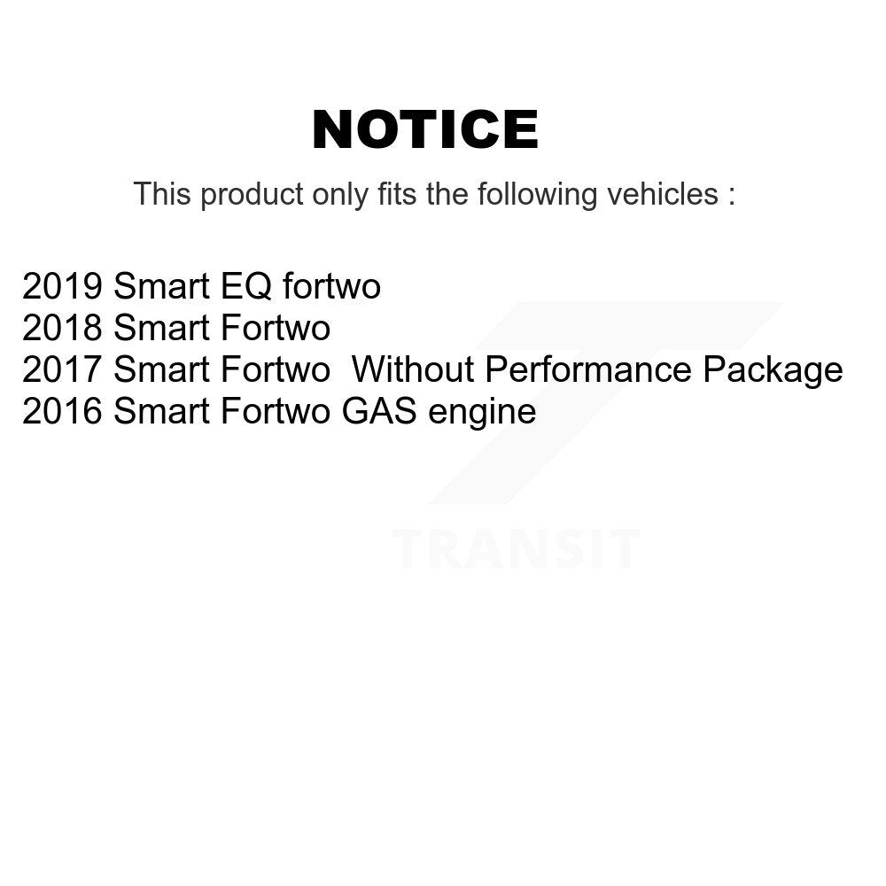 Ceramic Disc Brake Pads Front TEC-1830 For Smart Fortwo EQ fortwo