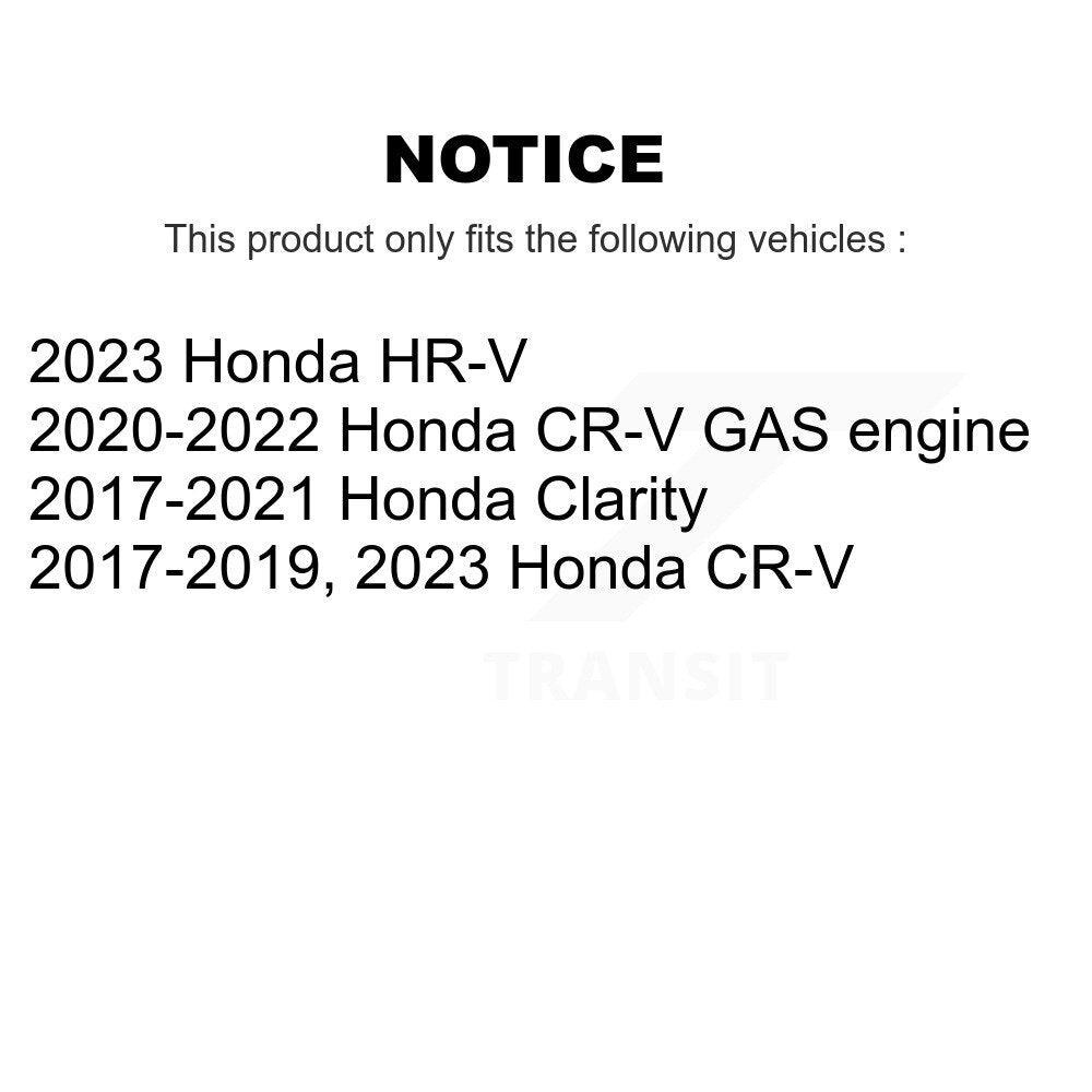 Ceramic Disc Brake Pads Front TEC-2036 For Honda CR-V HR-V Clarity