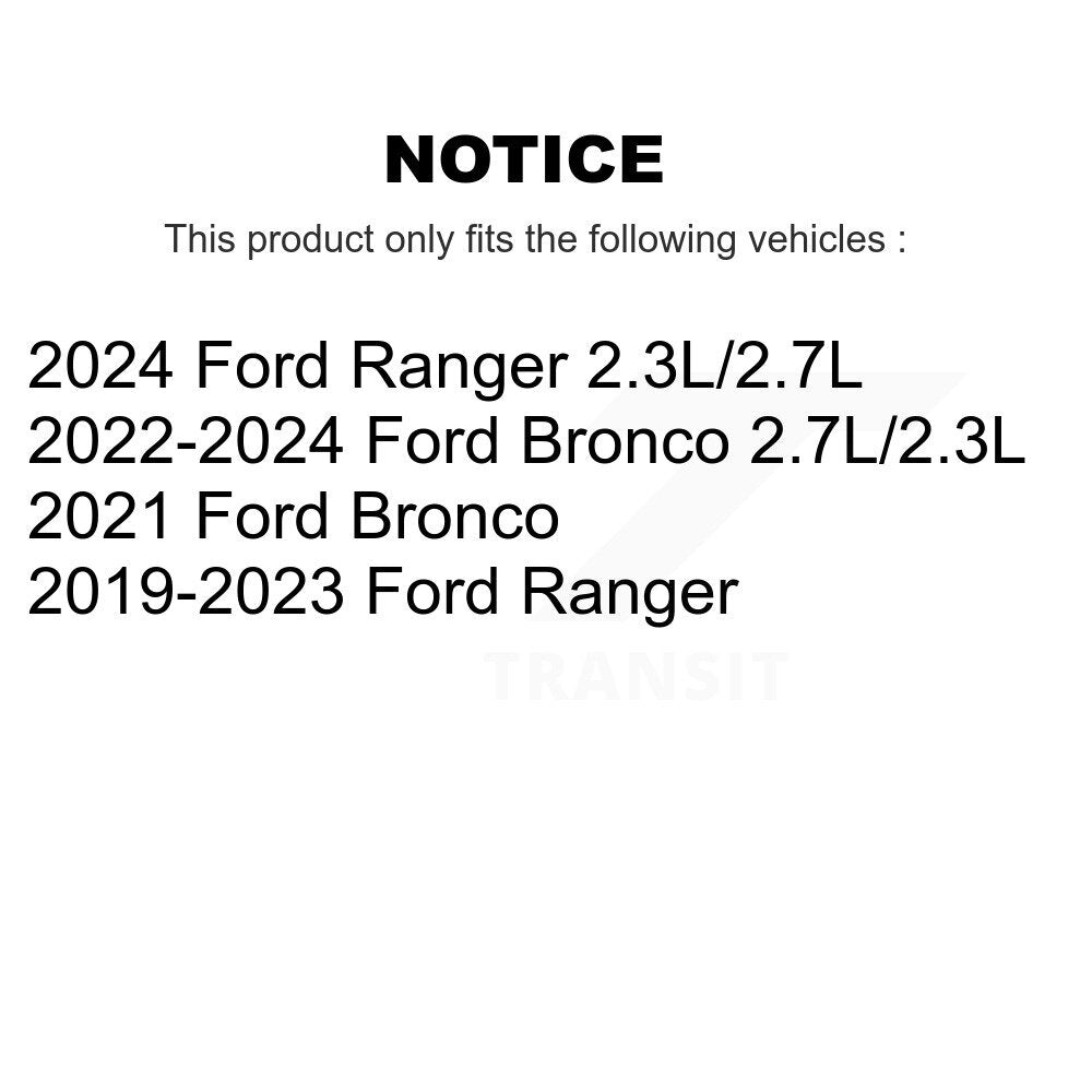 Ceramic Disc Brake Pads Front TEC-2216 For Ford Ranger Bronco