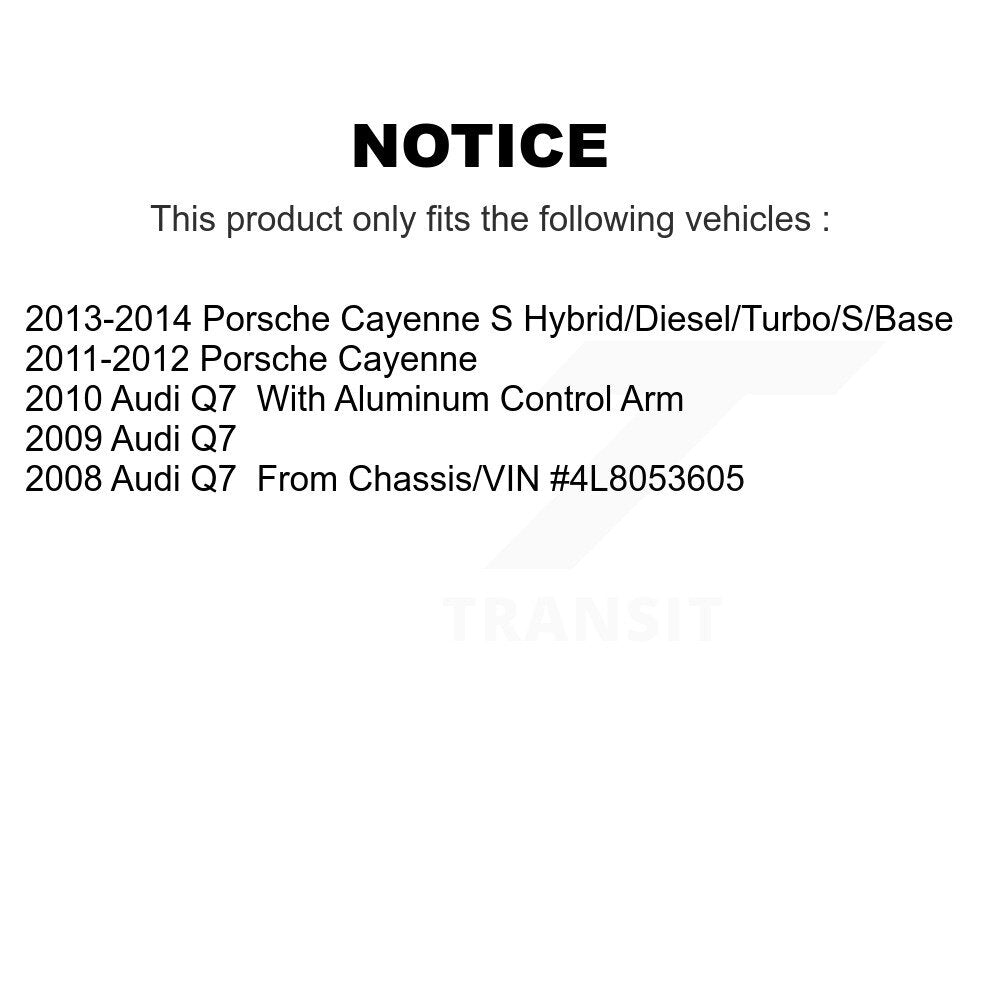Suspension Control Arm Ball Joint Assembly Front Right Lower TOR-CK620457 For Q7