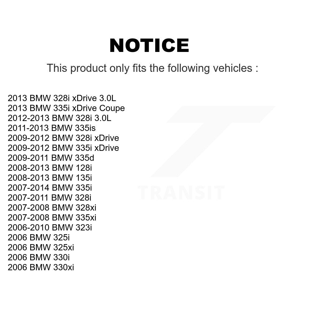 Suspension Control Arm Rear Upper Center TOR-CK640189 For BMW 328i xDrive 335i