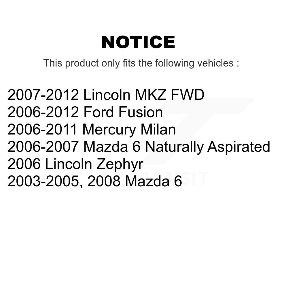 Suspension Control Arm Rear Lower Forward TOR-CK641279 For Ford Fusion Mazda 6