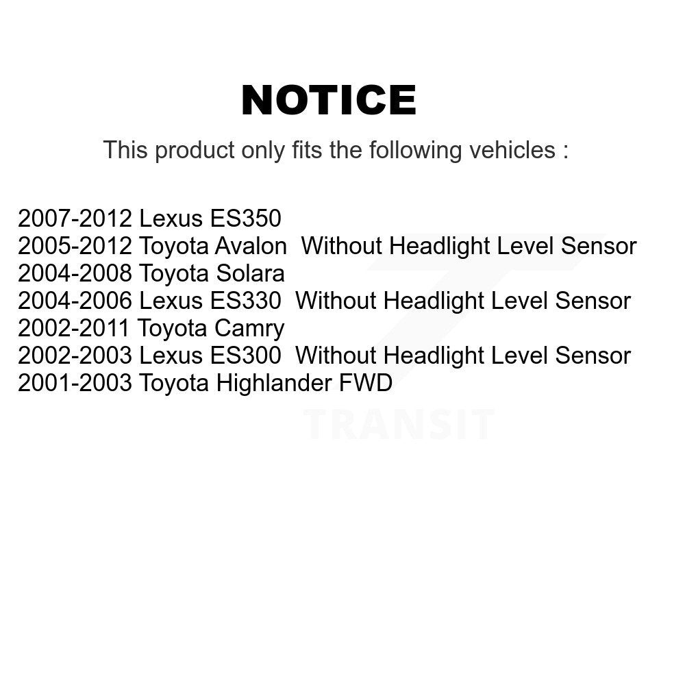 Suspension Control Arm Rear Lower Rearward TOR-CK641864 For Toyota Camry Lexus
