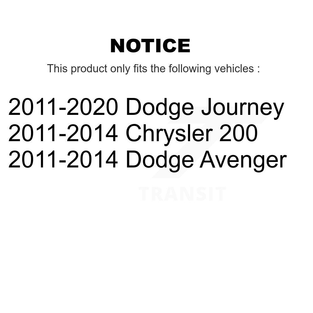 Suspension Control Arm Rear Upper TOR-CK643056 For Dodge Journey Chrysler 200