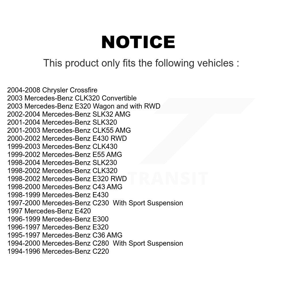 Suspension Control Arm Ball Joint Assembly Front Right Upper TOR-CK90422 For AMG