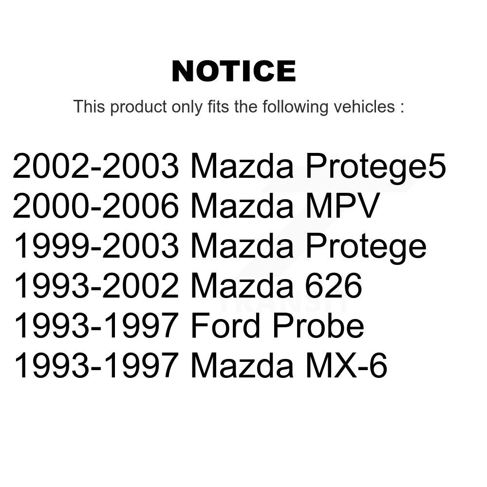 Steering Tie Rod End Front Outer TOR-ES3197RL For Mazda Protege MPV Protege5 626