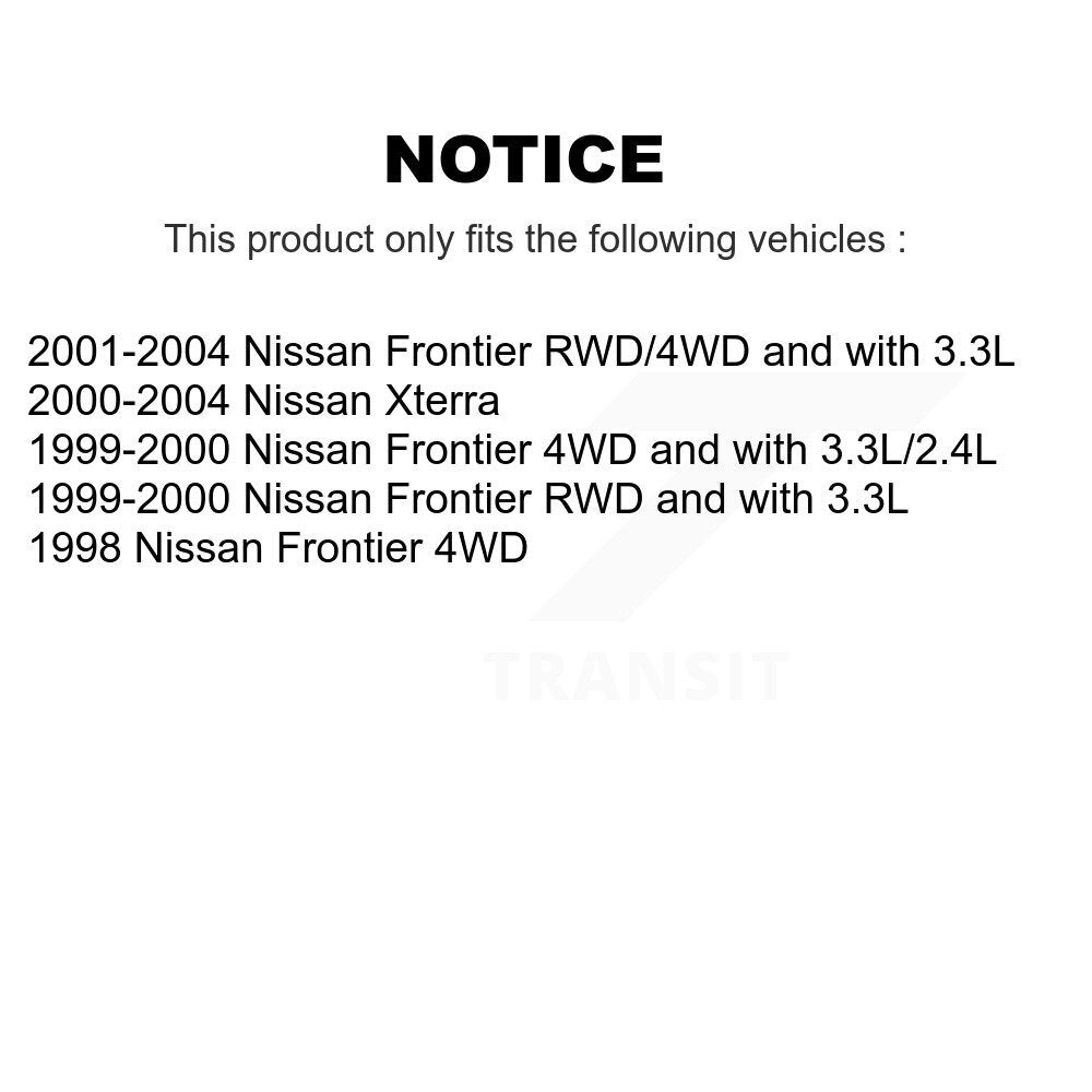 Steering Tie Rod End Front Inner TOR-ES3660 For Nissan Xterra Frontier