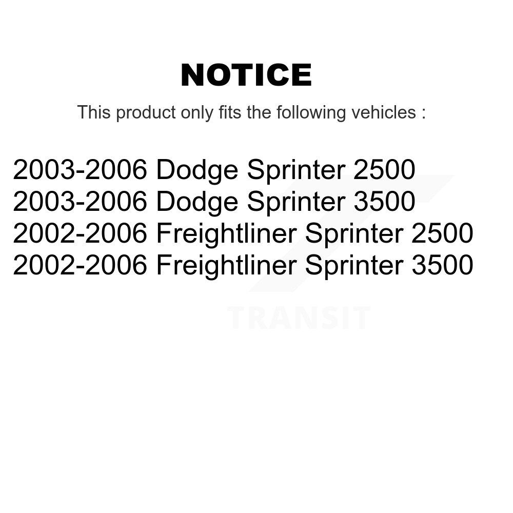 Steering Tie Rod End Front Outer TOR-ES3689 For Sprinter 2500 Dodge Freightliner