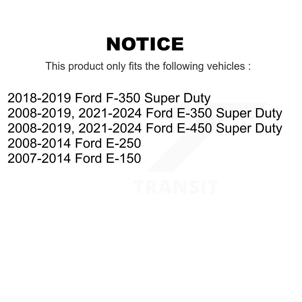 Steering Tie Rod End Front Left Inner TOR-ES800481 For Ford E-350 Super Duty