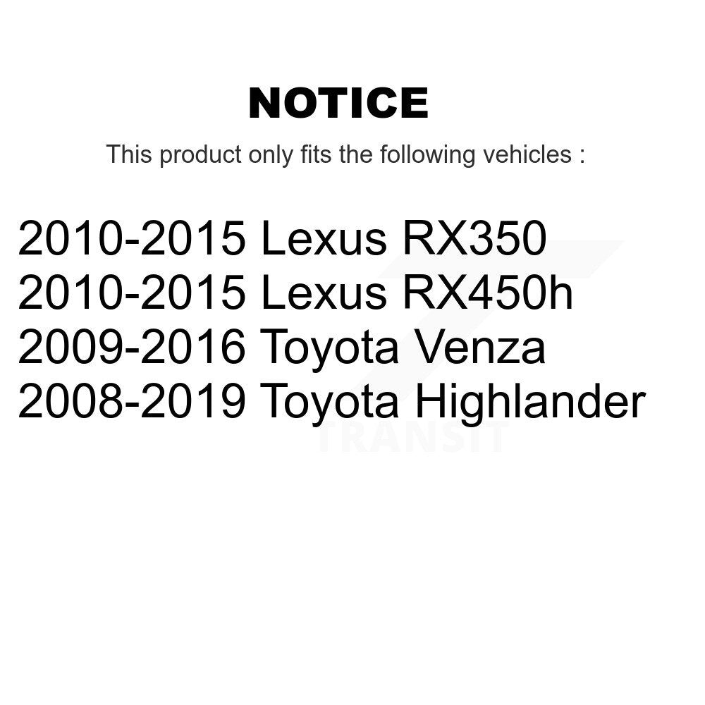 Steering Tie Rod End Front Left Outer TOR-ES800533 For Toyota Highlander Venza