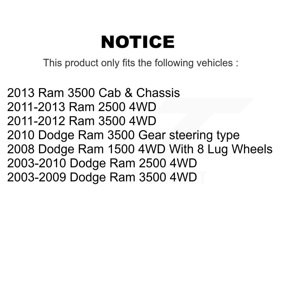 Steering Tie Rod End Right Inner At Connecting TOR-ES800558 For Dodge