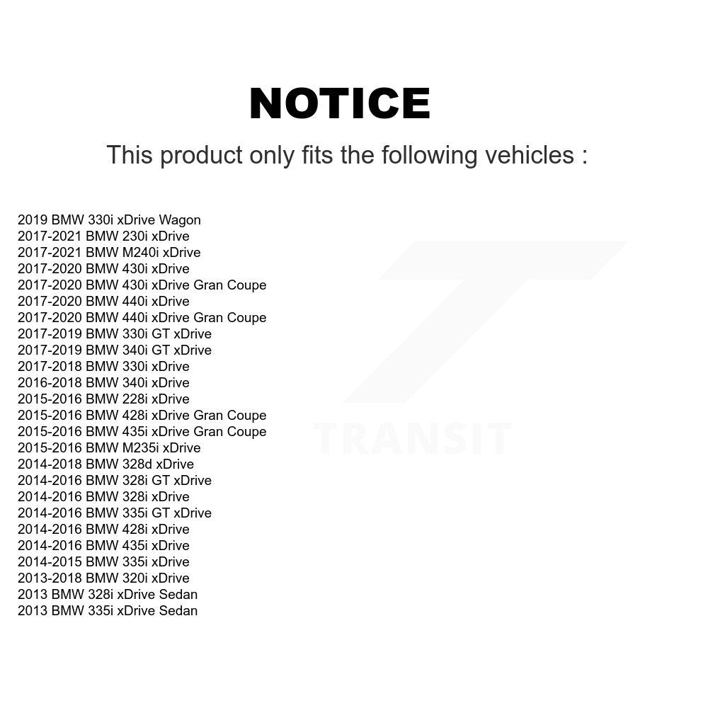 Steering Tie Rod End Front Left Outer TOR-ES800945 For BMW 328i xDrive 330i 320i