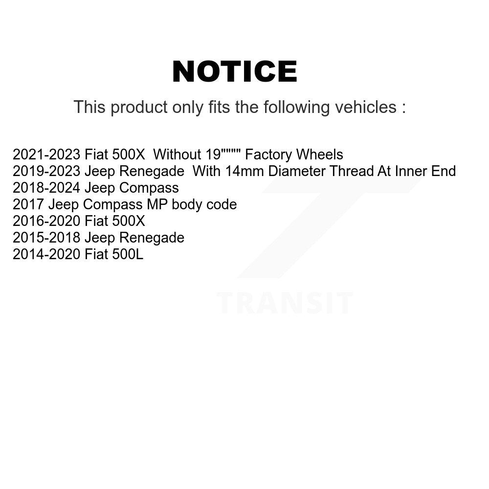 Steering Tie Rod End Front Left Outer TOR-ES801215 For Jeep Compass Renegade